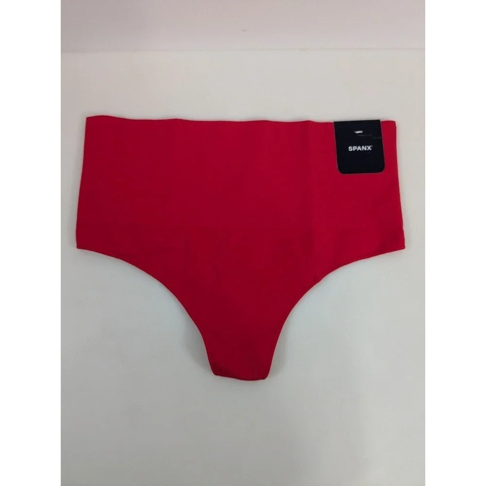 Spanx‎ Womens Bundle Lot of 2 Ecocide Thong sz XL Red NWT